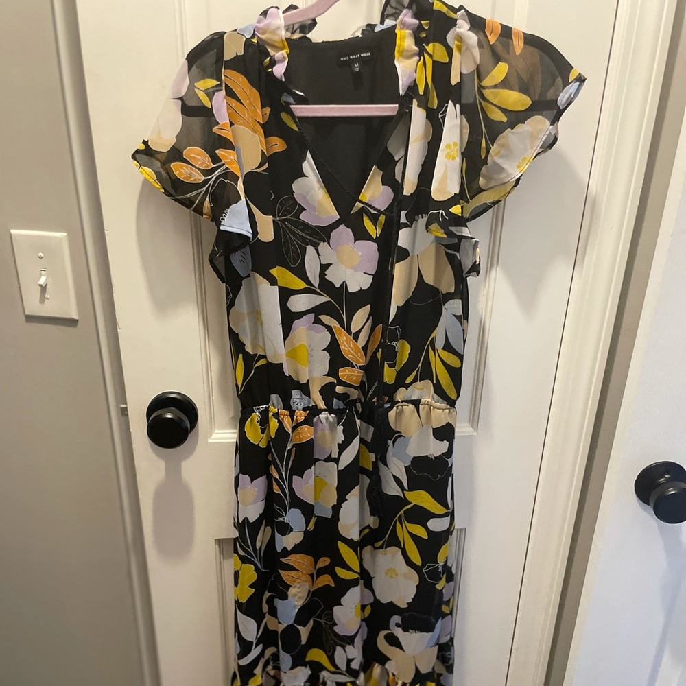 Floral maxi dress